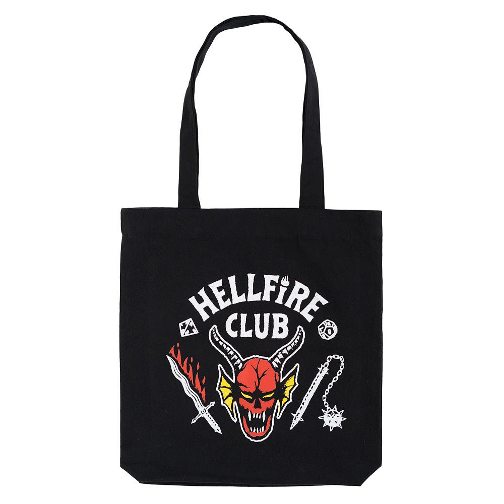 STRANGER THINGS ストレンジャー・シングス (シーズン5 2025年配信決定 ) - HELLFIRE CLUB / トートバッグ - PGS